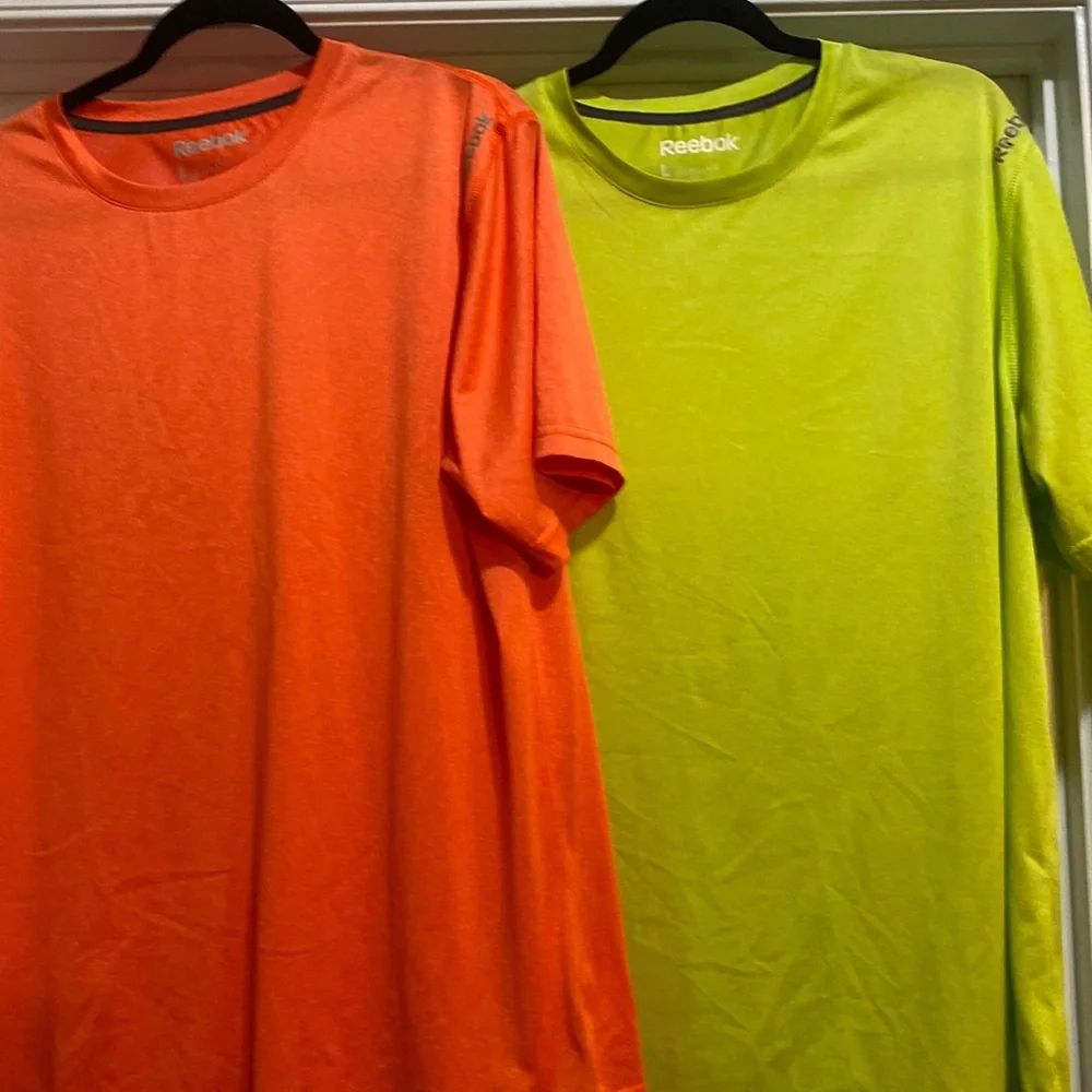 Two Reebok tees - Picture 1 of 5